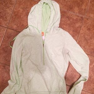 Lucy activewear half zip hoodie