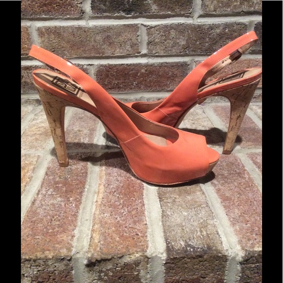 Pour La Victoire soft peach orange color heels - Picture 4 of 8