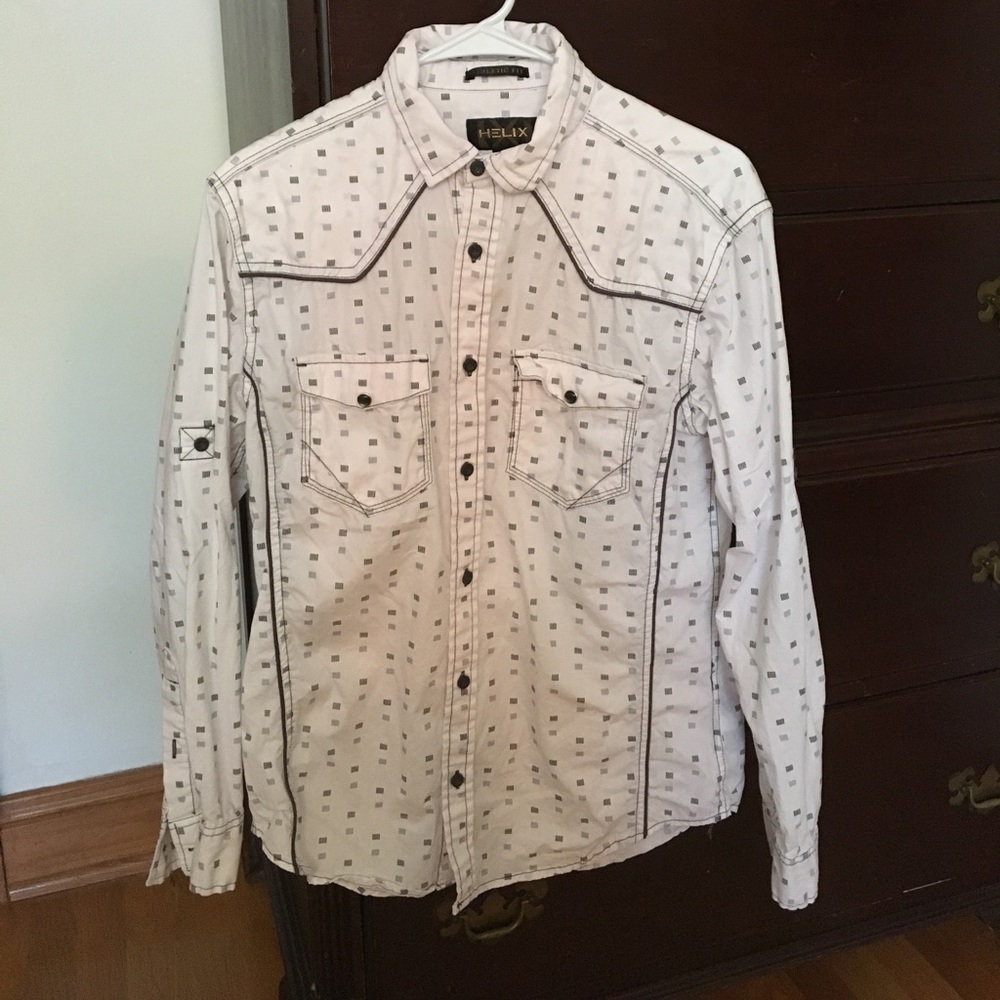 Athletic Fit Helix button up