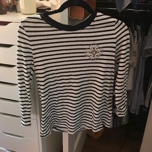 J crew Striped Top