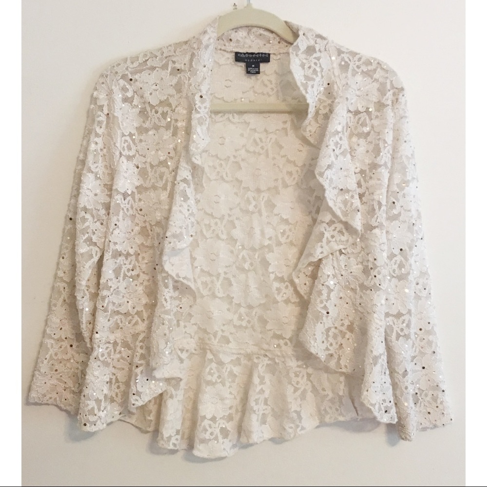 Beautiful Lace Shawl from Connected size Medium