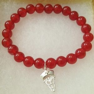 ❤ Red Jade Nurse Bracelet ❤