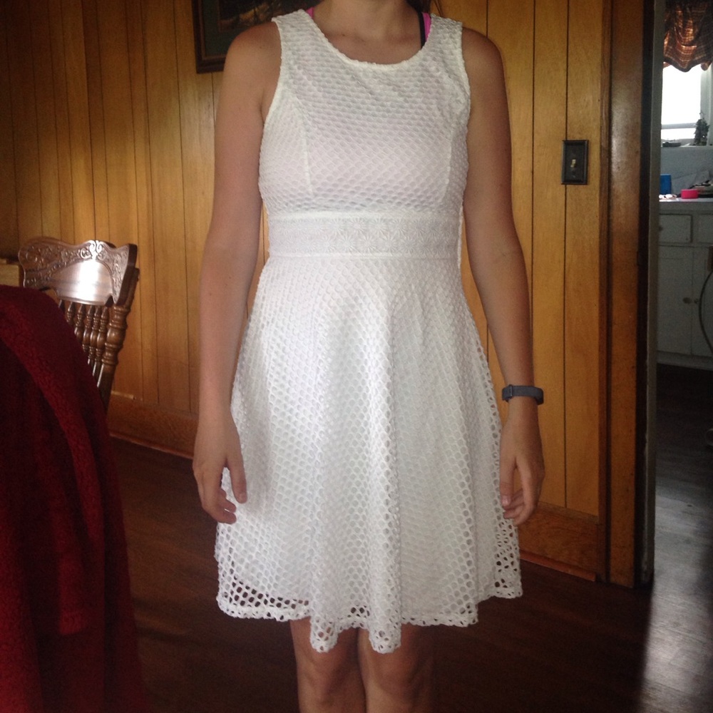 White dress