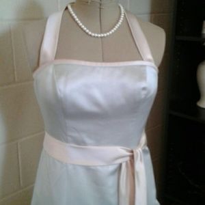 Lite Green & Cream Full Length Formal