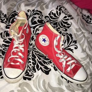 Red converse