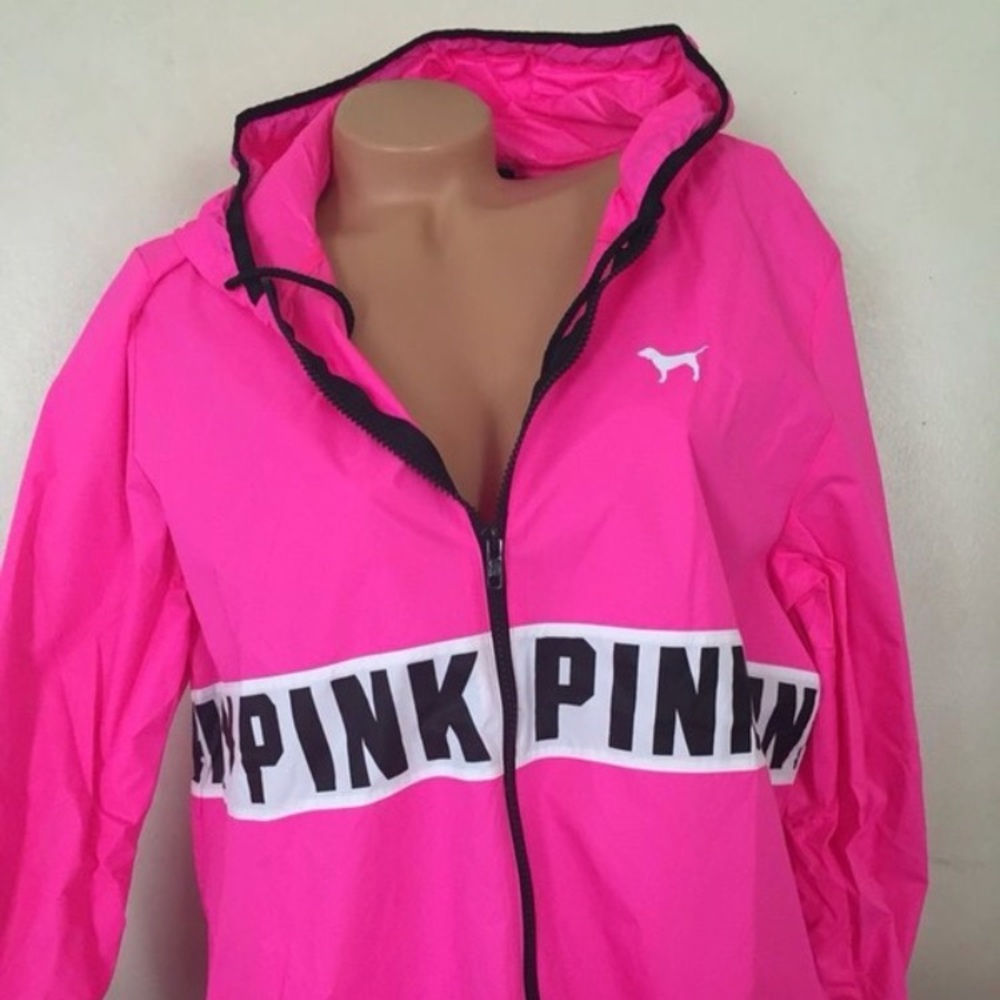VS PINK rain jacket