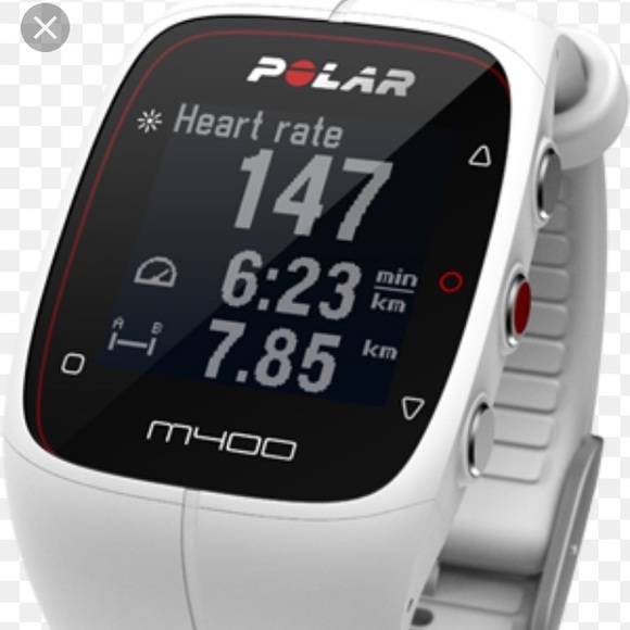 Polar m400 watch, heart rate monitor, charger. - Picture 1 of 2