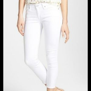 Joie white crop jeans 27 from Saks