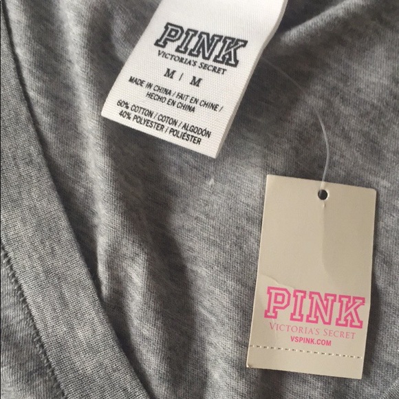 VS PINK New York City Sequin Vneck - Picture 2 of 3