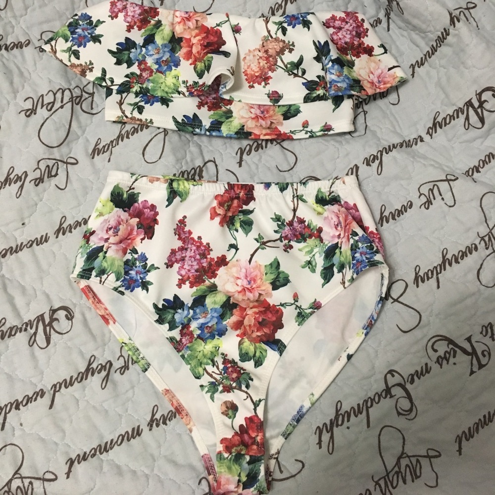 Two Piece Floral Set
