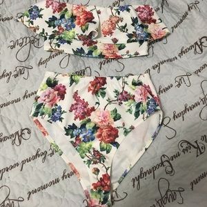 Two Piece Floral Set