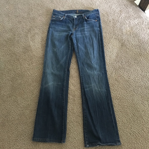 7 for all mankind bootcut jeans - Picture 2 of 8