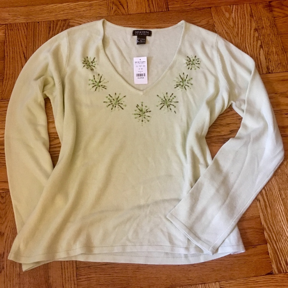 NWT V-neck Sweater