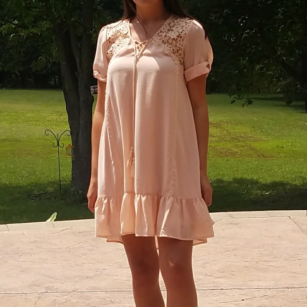Pink dress