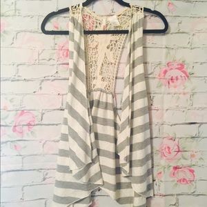 BNWOT Crochet Vest