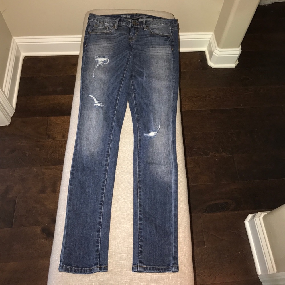 Mossimo Destressed Skinny Jeans