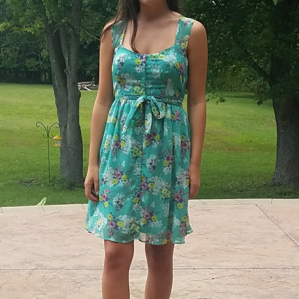 Summer flower dress