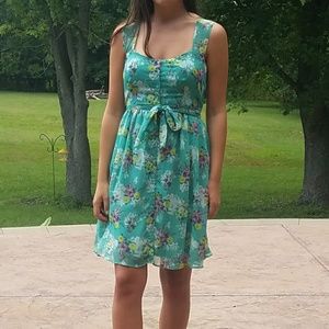 Summer flower dress