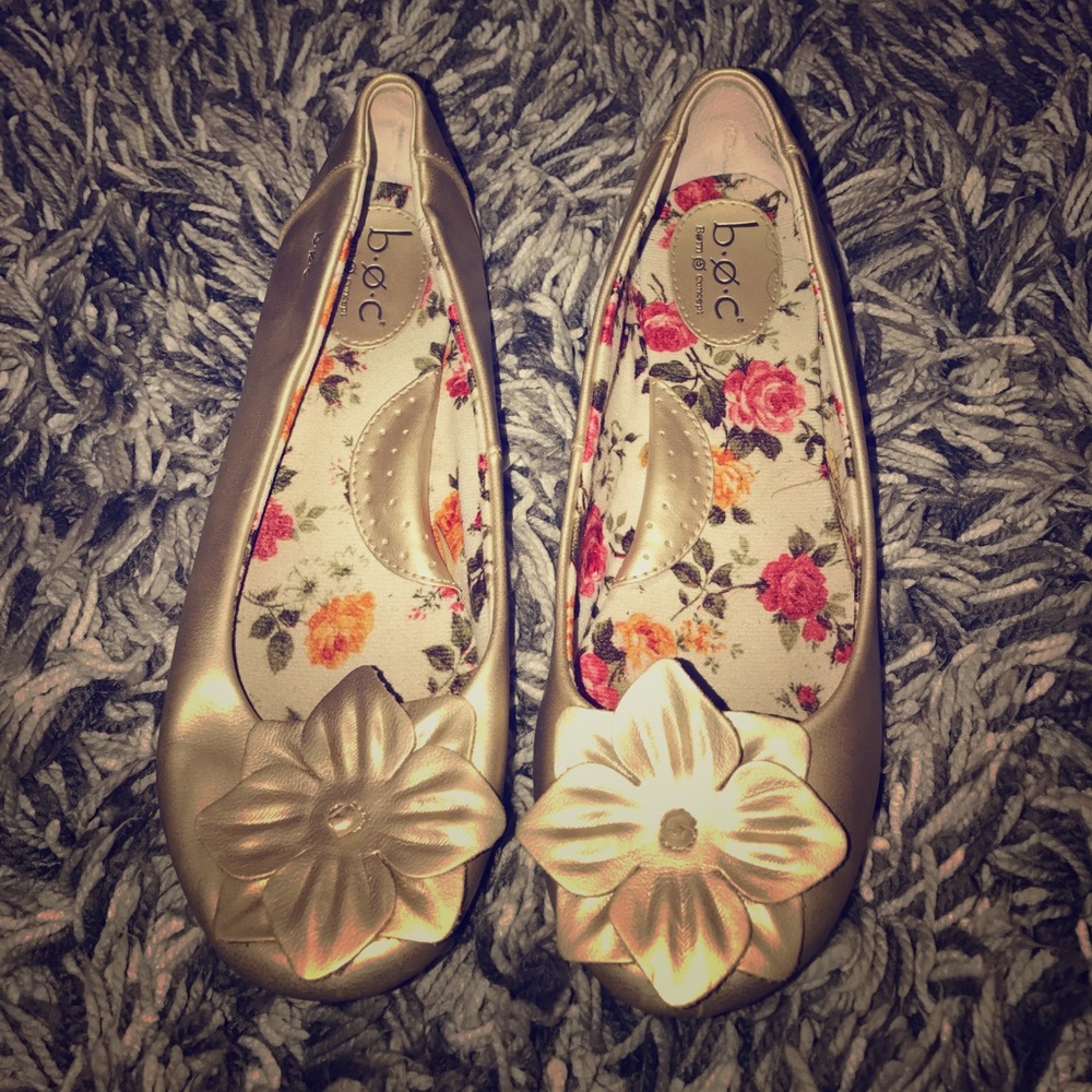 Flats - gold 😊