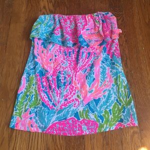 Lilly Pulitzer Tube Top