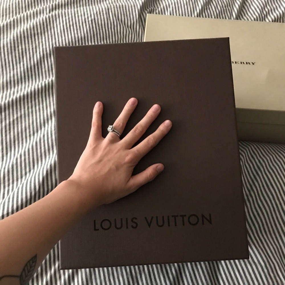 Large Louis Vuitton box