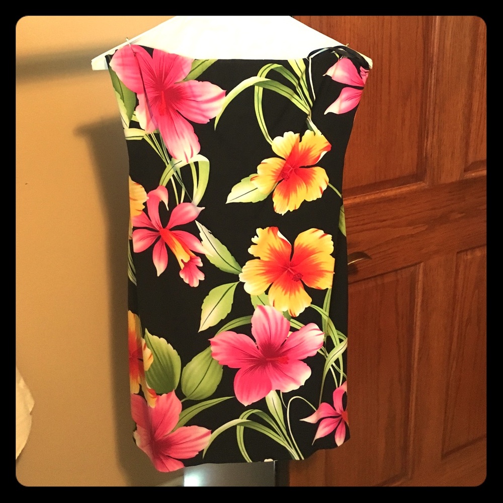 Strapless dress