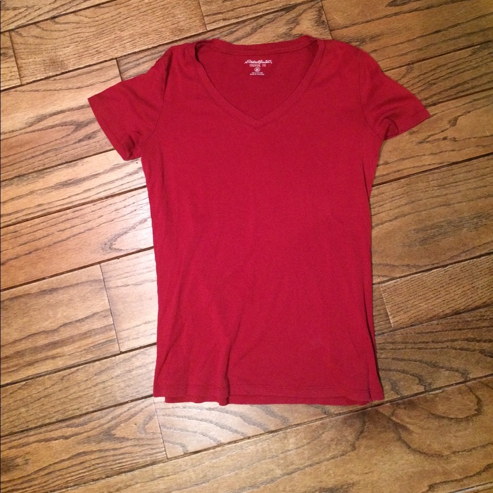 Eddie Bauer red t-shirt