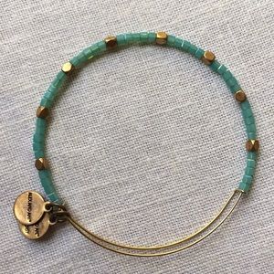 ALEX AND ANI Blue beaded bangle Retired