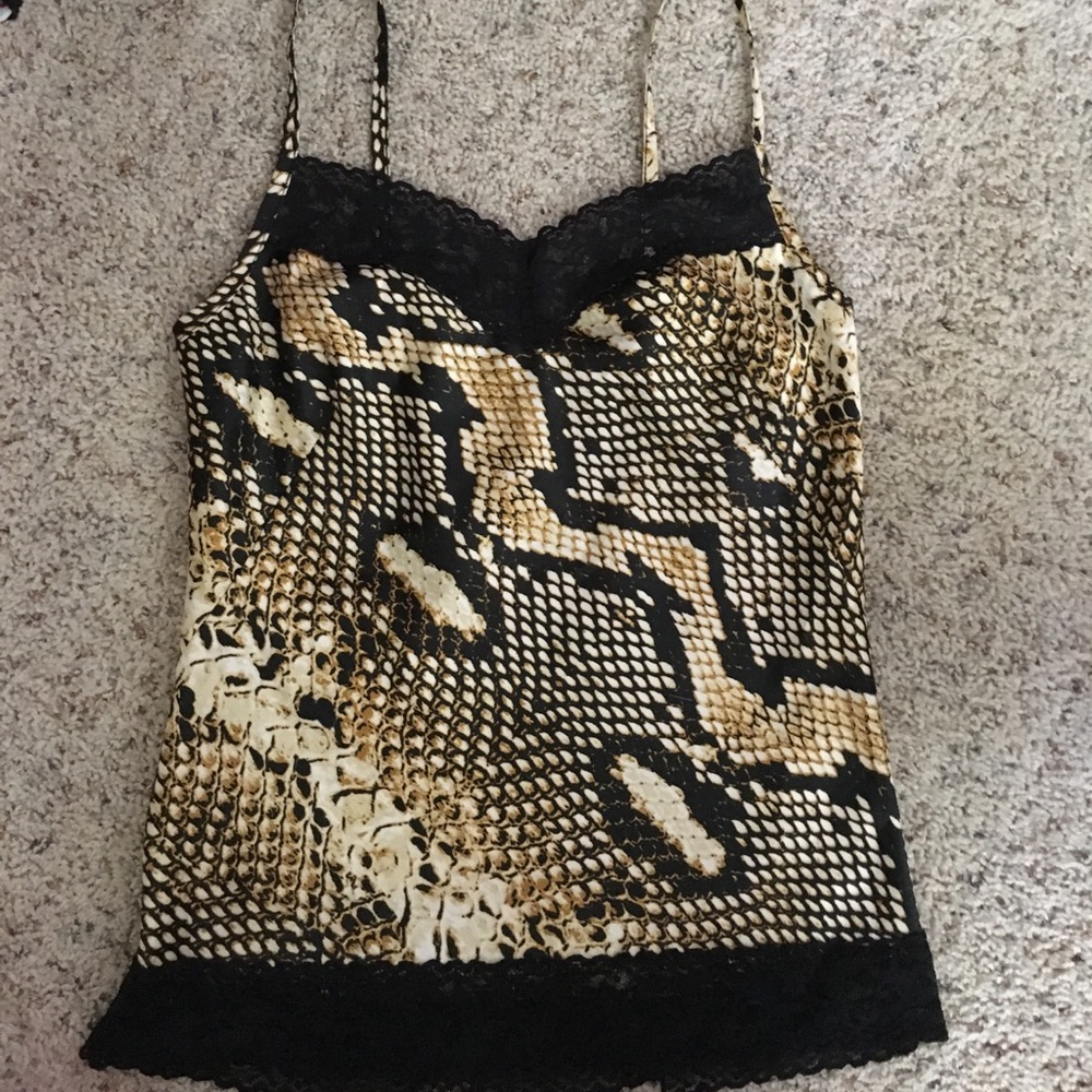 Cache Women's Snake Print Tank Top XS