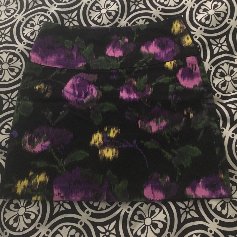 Forever 21 floral skirt