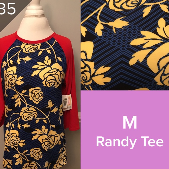 LuLaRoe Tops - Lularoe Randy tee