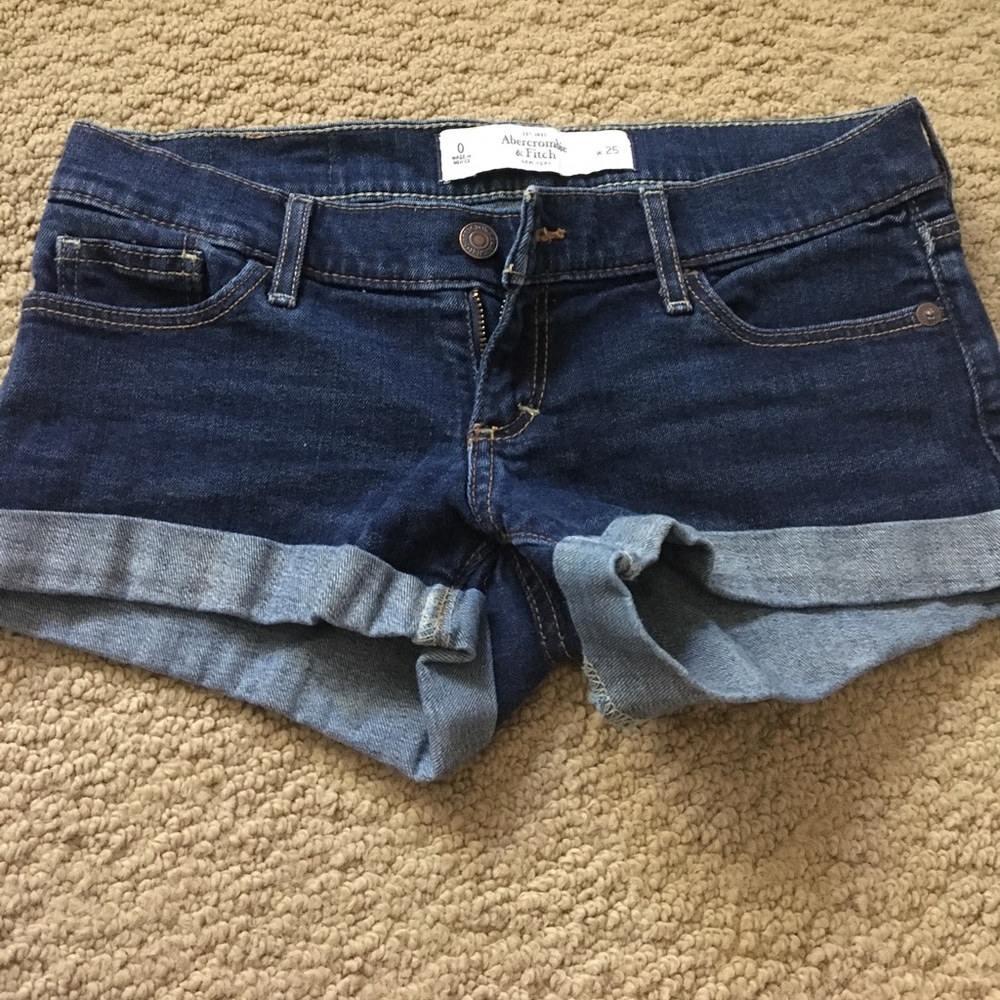 Abercrombie denim shorts