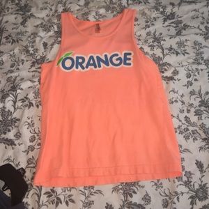 ORANGE SHIRT