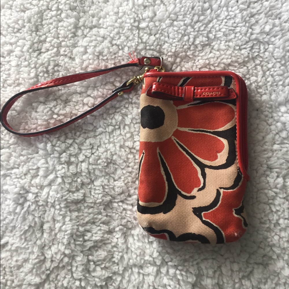 Coach wristlet