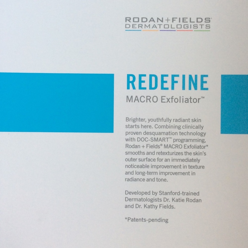 Macro exfoliator by Rodan and Fields