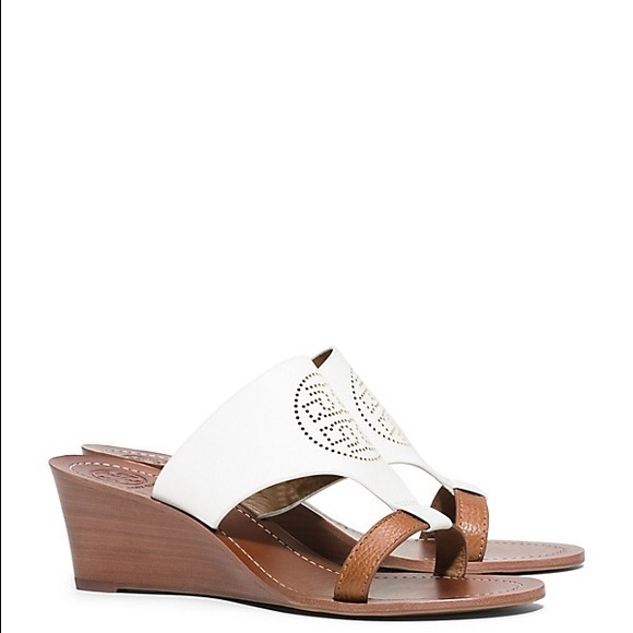 Tory Burch Shoes - Perforated Logo 55MM Wedge