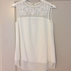 Cooper & Ella white blouse
