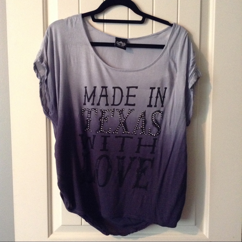 'Made In Texas With Love' Modal Top