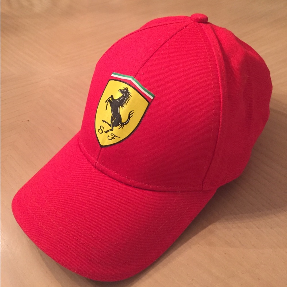 Classic Red Ferrari Cap