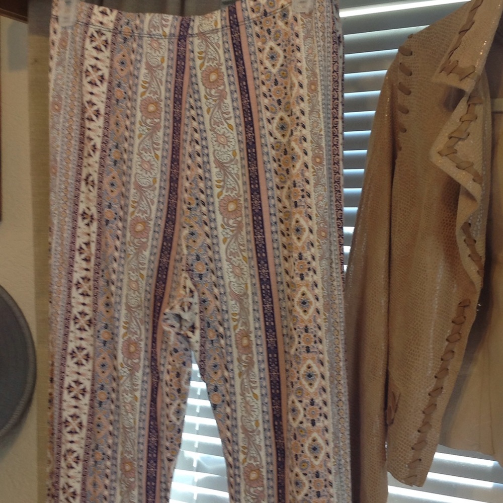 Flare boho pants