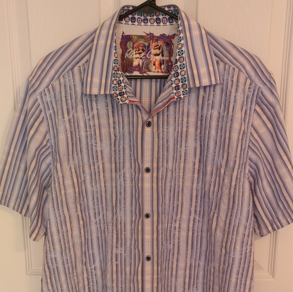 Robert Graham Short Sleeve Shirt- X Large