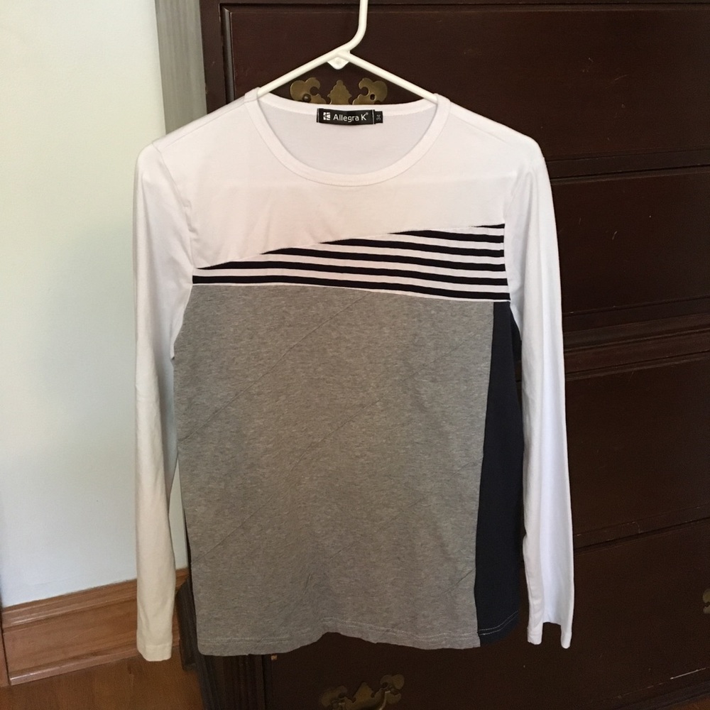 Allegra K Baseball Tee