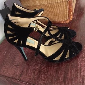 Betsy Johnson velvet heels