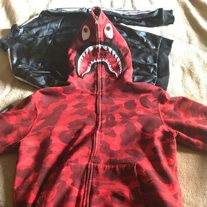 Bape First Red Camo Full-Zip