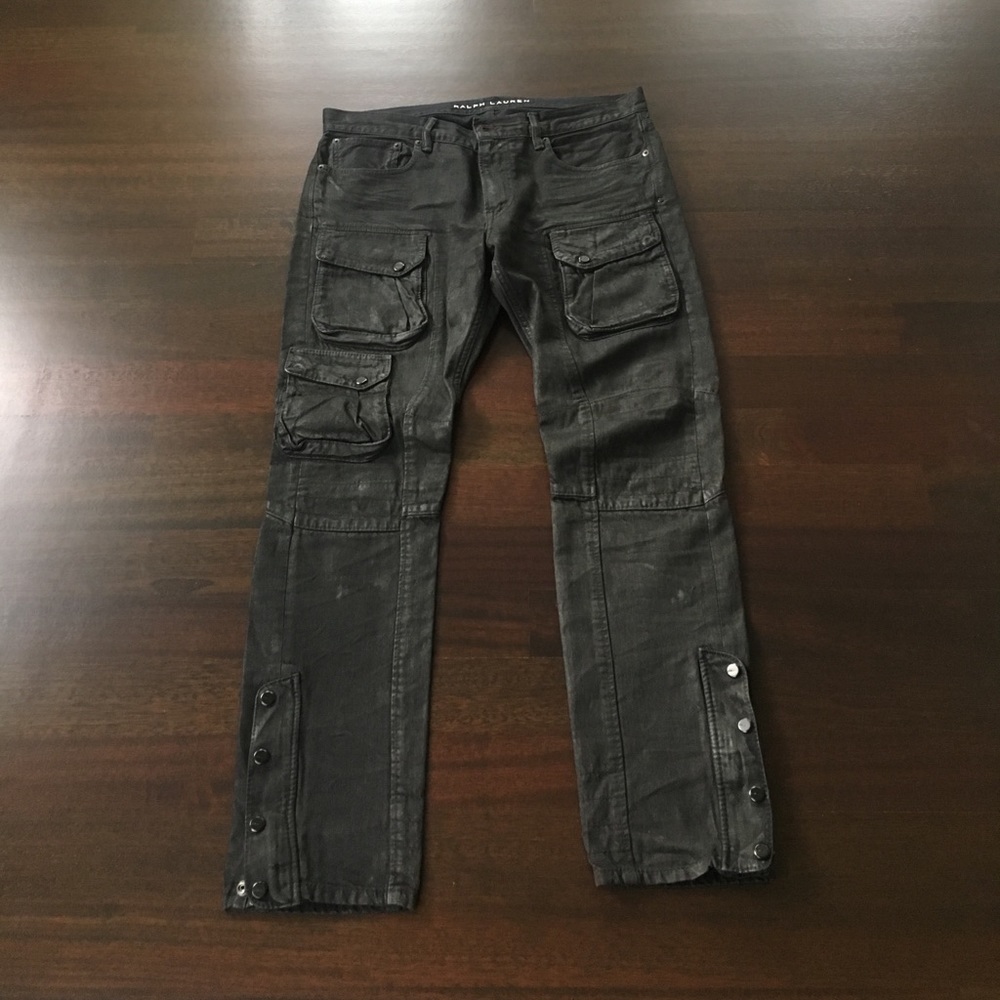 Ralph Lauren Black Cargo Jean