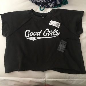 Forever 21 crop shirt