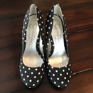 Polka Dot Heels