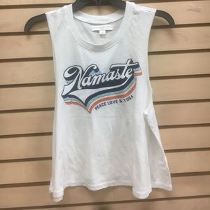 Spiritual gangster Namaste Crop Top New peace love