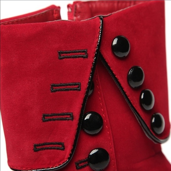 💥Red Women's Ankle Boots💥 - Picture 7 of 7