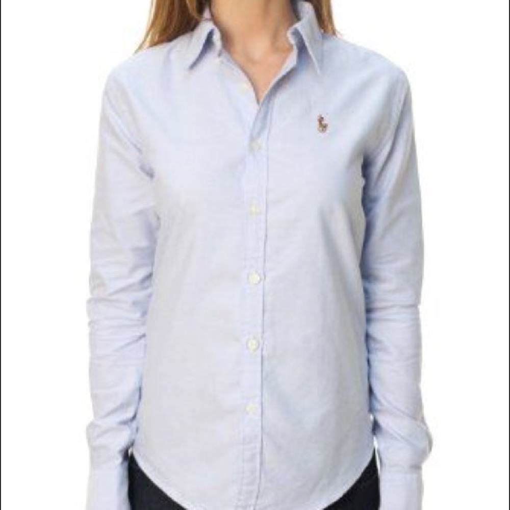 Ralph Lauren blue button up